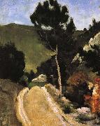 Paul Cezanne road Provence oil painting reproduction